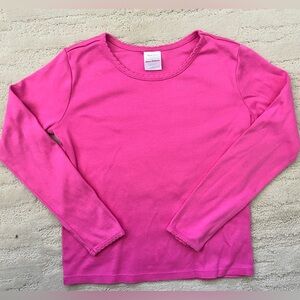 Hanna Andersson Pink Solid Tee